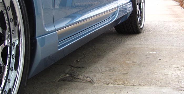 Custom Bentley GT Side Skirts  Coupe (2004 - 2011) - $690.00 (Part #BT-001-SS)